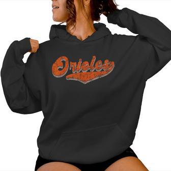 Vintage Oriole Name Retro For Girl Boy Women Hoodie - Thegiftio UK