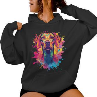 Vizsla Dogizslas Dueños Mamá Papá Mascotas Perros Hombres Es Niños Sudadera con capucha para mujer - Regaloses