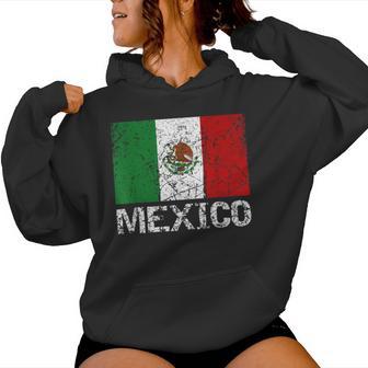 メキシコの国旗 アンティーク調 男性 女性 キッズ レディースパーカー - Kawaiitshirt
