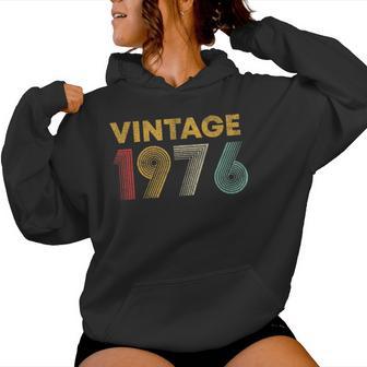 ヴィンテージ 1976 50歳の誕生日プレゼント 男性 女性 50歳 レディースパーカー - Kawaiitshirt