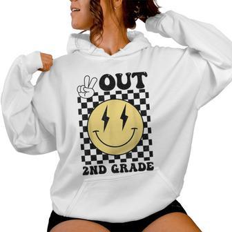 2Nd Grade Graduation Boys Teacher Last Day Of Second Grade Women Hoodie - Thegiftio UK