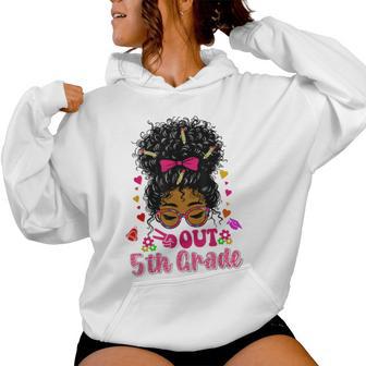 5Th Grade Graduation For Black Girls 5Th Grade Grduate Women Hoodie - Thegiftio UK