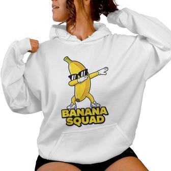 Bananaquad Dabbing Bananaquad Nourriture Et Dab Fruit Pour Garçons Et Enfants Sweat à capuche femme - Cadeauxyz