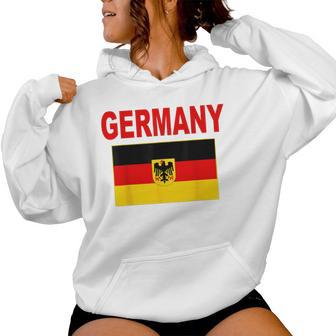 Bandera Alemania Deutschland Flagge Alemana Hombre Sudadera con capucha para mujer - Regaloses
