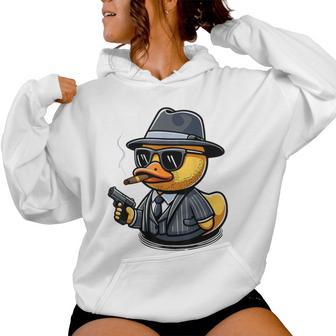 Canards Italiens Mafia Duck Sweat à capuche femme - Cadeauxyz