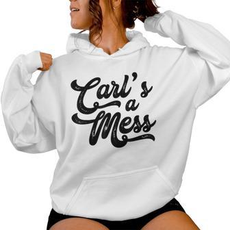 Carl's A Mess Meme Summer House Sarcastic Quote Mens Women Hoodie - Monsterry