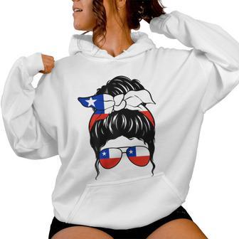 Chica Chilena Chile Bandera Chilena Orgullosa Chilena Sudadera con capucha para mujer - Regaloses