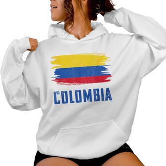 Colombia For Columbian Flag Women Hoodie - Thegiftio UK