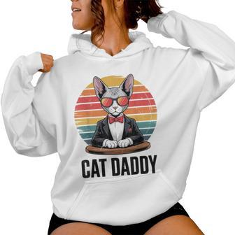 Daddy Sphynx Cat Dad Father Day For From Wife Women Hoodie - Monsterry CA