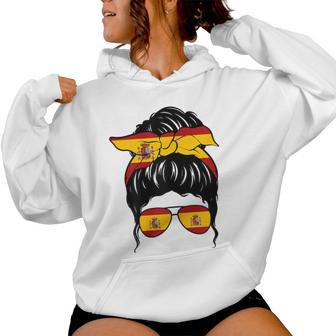 Española Chica España Bandera Española Orgullosa Sudadera con capucha para mujer - Regaloses