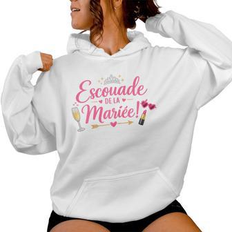 Evjf Future Mariee Original Escouade De La Mariée Sweat à capuche femme - Cadeauxyz