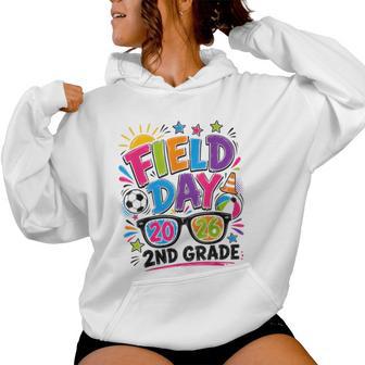 Field Day 2Nd Grade Field Day Fun Day Teacher Student Women Hoodie - Thegiftio UK
