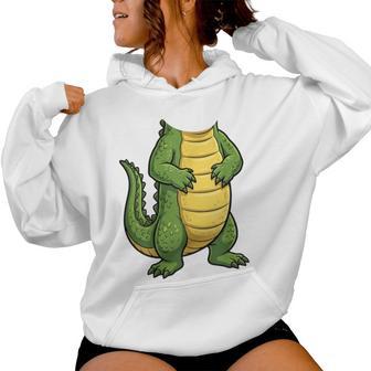 Alligator Adult Kids Gator Costume Women Hoodie - Thegiftio UK