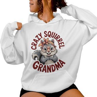 Squirrel Grandma Cute Animal Grandma Women Hoodie - Thegiftio UK