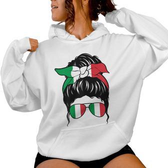 Italian Girl Italy Italian Flag Italia Ragazza Italiana Women Hoodie - Thegiftio UK
