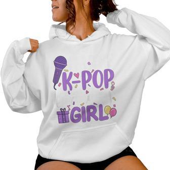 Im The K Pop Birthday Girl Korean Music Birthday Party Women Hoodie - Thegiftio