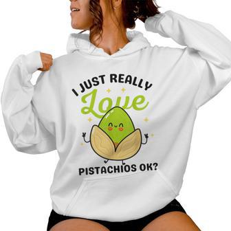 Meilleur De Pistaches Pour Hommes S Amateurs De Noix De Pistache Sweat à capuche femme - Cadeauxyz