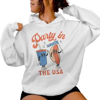 Party In The Usa 4Th Of July Boy Girl Kids Women Hoodie - Thegiftio UK