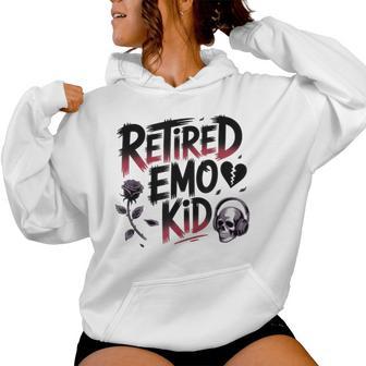 Retired Emo Kid – Millennial Pop Punkcene Kid Sweat à capuche femme - Cadeauxyz
