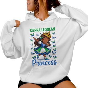 Sierra Leonean Princess Girl National Costume Dab For Girls Women Hoodie - Monsterry