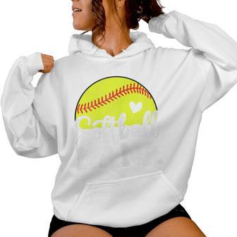 Softball Nana For Mother's Day Softball Lovers Women Hoodie - Thegiftio UK