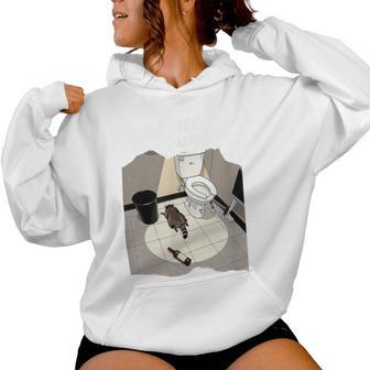Trashed Panda ミーム アライグマ 面白いアート レディースパーカー - Kawaiitshirt