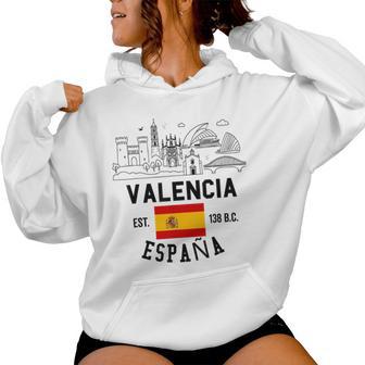 Valencia Españakylineouvenirs Bandera España Hombres Es Sudadera con capucha para mujer - Regaloses