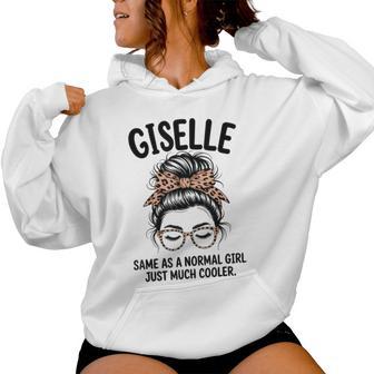 ジゼル普通の女の子と同じだけずっとかっこいい女の子名 レディースパーカー - Kawaiitshirt