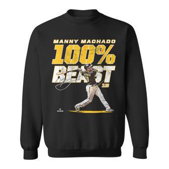 100 Beast Manny Machadoan Diego Mlbpa スウェットシャツ - Kawaiitshirt