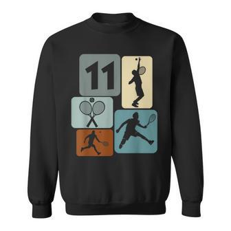 11 Geburtstag Tennisspieler 11 Jahre Jungs Tennis Sweatshirt - Seseable