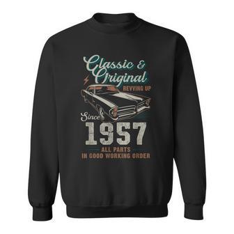 1957年生まれ ヴィンテージカー 69歳の誕生日 スウェットシャツ - Kawaiitshirt