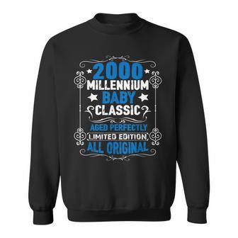 2000年代に生まれたオリジナルパーツバースデーミレニアムベイビー スウェットシャツ - Kawaiitshirt