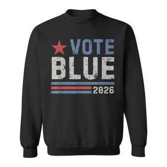 2026 Vote Blue Democrat Blue Wave Sweatshirt - Thegiftio UK