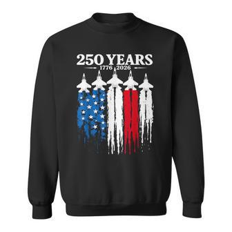 250 Anniversary Usa 4Th Of July Patriotic 250 Years American Sweatshirt | Mazezy