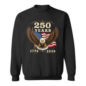 250 Anniversary Usa 250 Years 1776-2026 American 4Th Of July Sweatshirt - Thegiftio UK