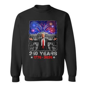 250 Usa Years 1776 2026 Trump White House 250Th Birthday Sweatshirt - Thegiftio UK