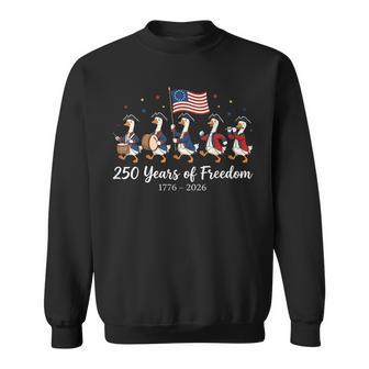 250 Years 250Th America Silly Goose 4Th Of July Sweatshirt - Thegiftio UK