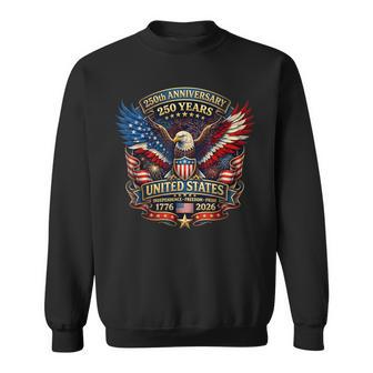 250 Years American 250Th Usa Patriotic 4Th Of July Sweatshirt - Thegiftio UK