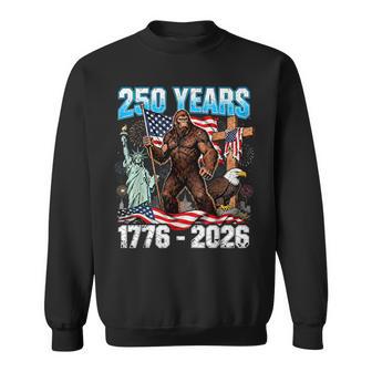 250 Years Usa 1776 2026 Patriotic Freedom Bigfoot Pride Sweatshirt | Seseable UK