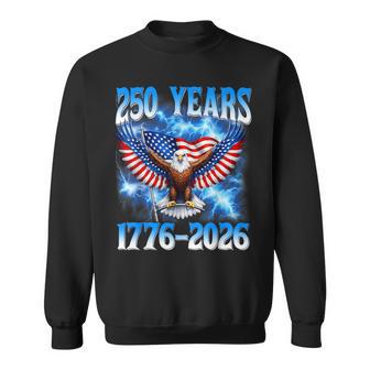 250Th Anniversary Usa Patriotic 250 Years 4Th July American Sweatshirt | Mazezy