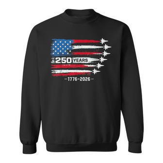 250Th Anniversary Usa Patriotic 250 Years American 4Th July Sweatshirt - Thegiftio UK