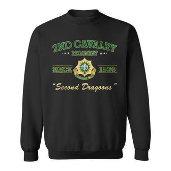 2Nd Cavalry Regiment Veteran Military Father Day Sweatshirt - Thegiftio UK