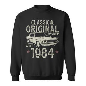 42 Geburtstag 1984 Oldtimer Sweatshirt - Seseable