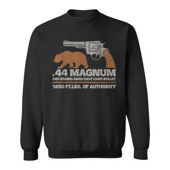 44マグナム ビッグボアハンティングリボルバー、ベアアウトドアトレイルtシャツ スウェットシャツ - Kawaiitshirt