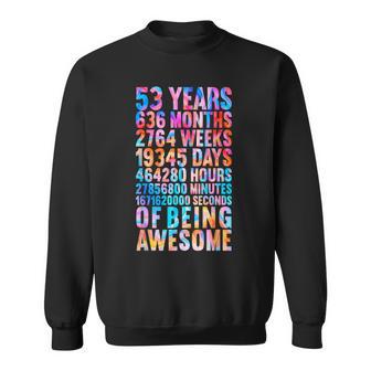 53歳の誕生日の面白いシャツ オールドメーター 面白い53歳ギフト スウェットシャツ - Kawaiitshirt