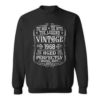 57 歳の誕生日プレゼント ヴィンテージ 1968 男性 面白い 57 歳 1968 長袖tシャツ スウェットシャツ - Kawaiitshirt