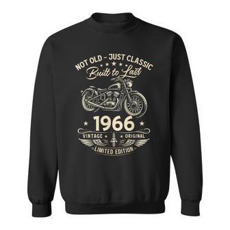 60 Geburtstag Mann Geschenk Motorrad Motorradfahrer 1966 Sweatshirt - Geschenkecke