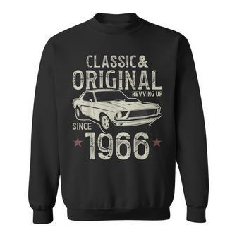 60Th Birthday 1966 Classic Car Sweatshirt - Thegiftio UK