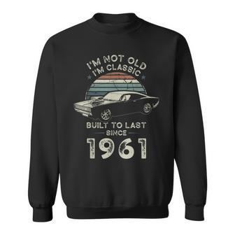 65歳の誕生日 1961年クラシックカー スウェットシャツ - Kawaiitshirt