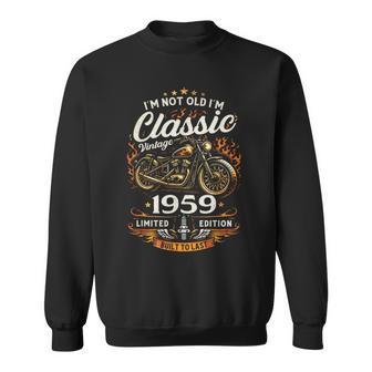 67 Cumpleaños Hombre Moto Biker Motero Intage 1959 Camisa de entrenamiento - Regaloses